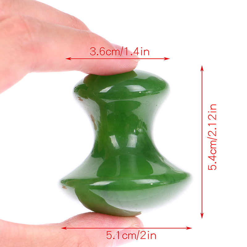 Gua Sha Tool Rose Quartz - Natural Rose Quartz Jade Board Face