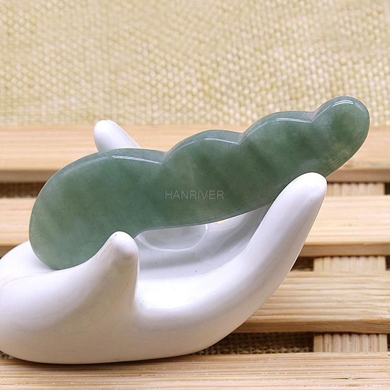 Natural Rose Quartz Jade Guash - đánh giá và giá Gua Sha Tool Rose Quartz