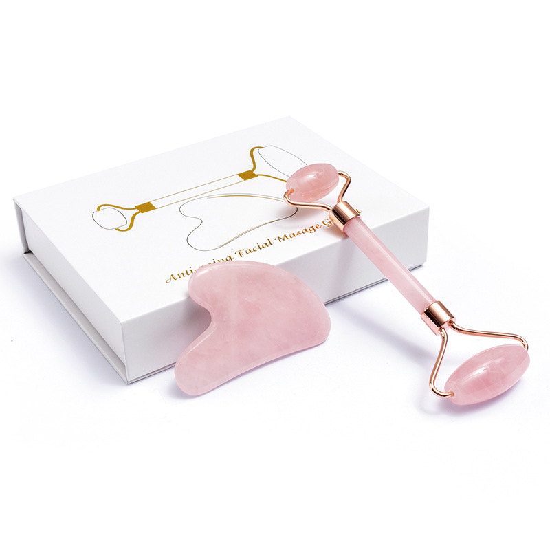 Thạch Anh Hồng Thiên Nhiên Ngọ - đánh giá và giá Gua Sha Tool Rose Quartz