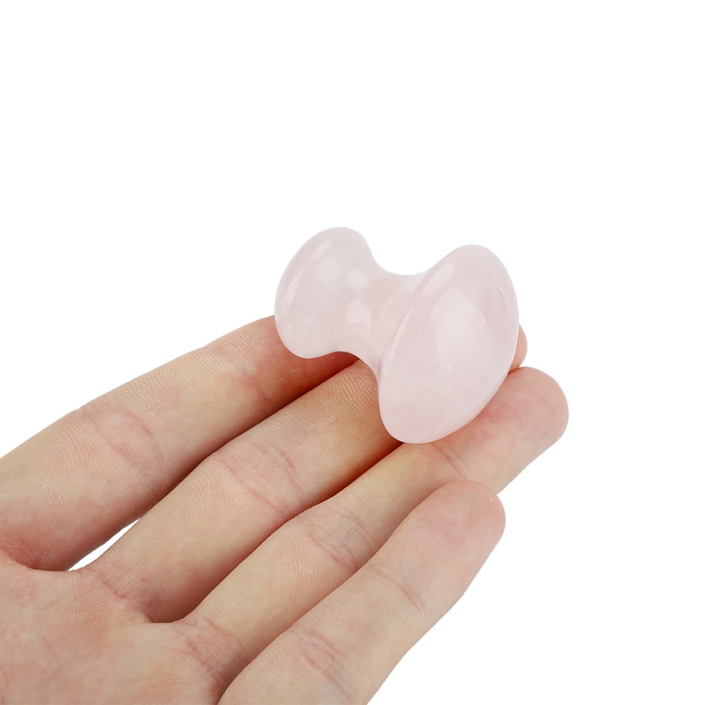 Crystal Rose Quartz Massage St - đánh giá và giá Gua Sha Tool Rose Quartz