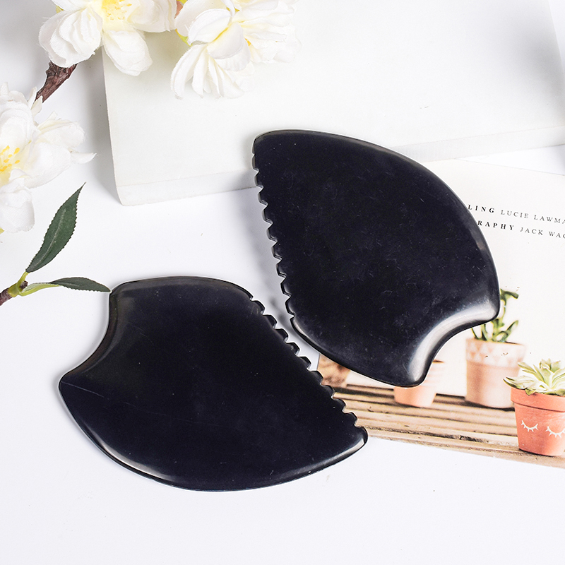 Natural Bian Stone Facial Gua  - đánh giá và giá Gua Sha Tool Rose Quartz