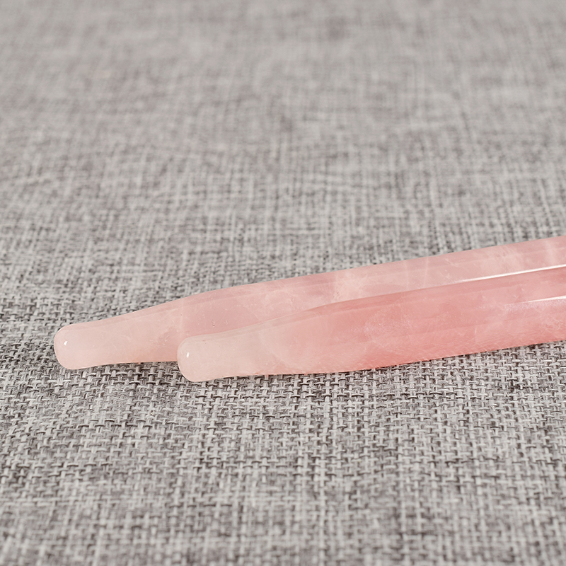 2Pcs Massage Eye Sticker Natur - đánh giá và giá Gua Sha Tool Rose Quartz