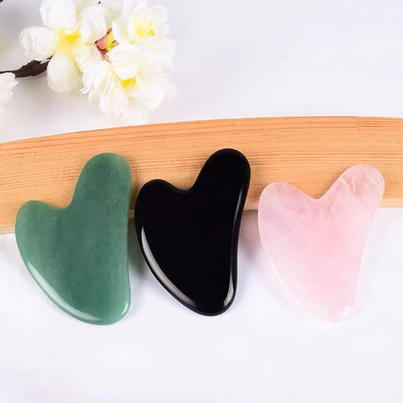 1Pc New Stone Gua Sha Massage  - đánh giá và giá Gua Sha Tool Rose Quartz