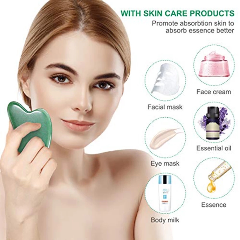 Rose Quartz Natural Jade Rolle - đánh giá và giá Gua Sha Tool Rose Quartz