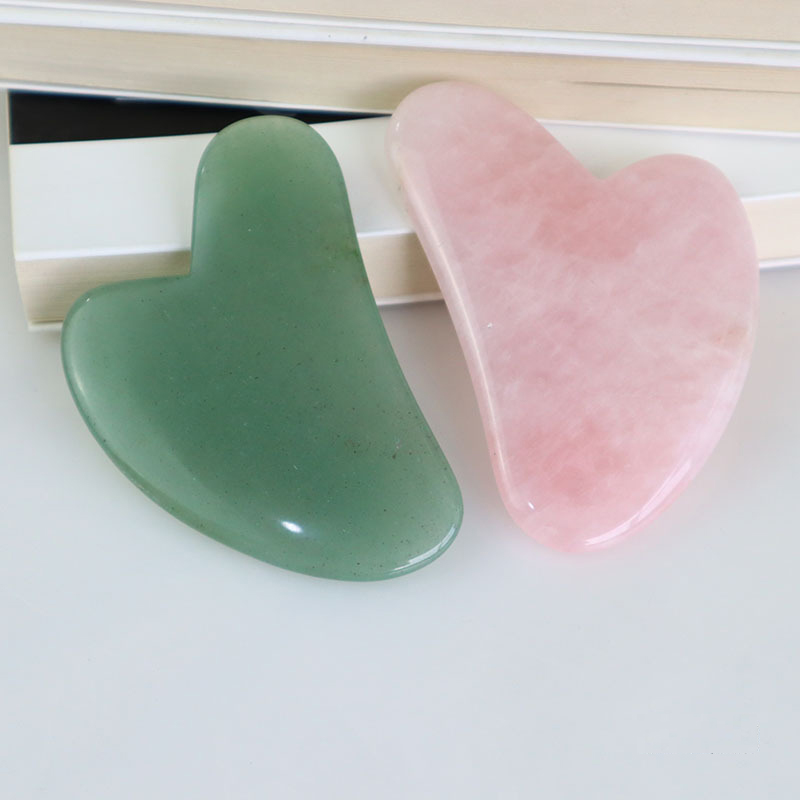 Thạch Anh Hồng Ngọc Guasha Dụn - đánh giá và giá Gua Sha Tool Rose Quartz