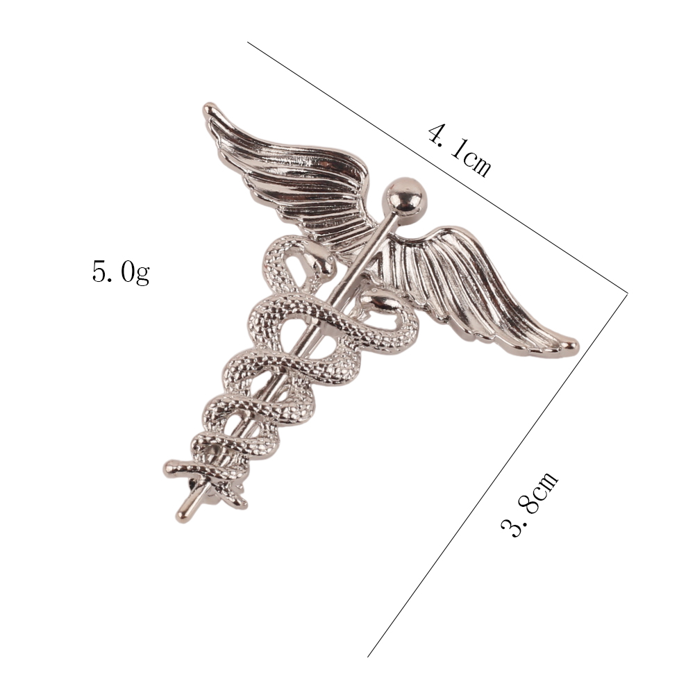 Medical Caduceus Brooch Snake  - đánh giá và giá Medical Wellness & Spa Werona