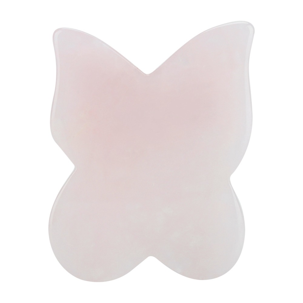 Facial Kits Pink Rose Quartz M - đánh giá và giá Gua Sha Tool Rose Quartz